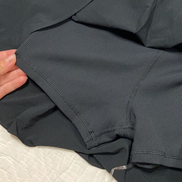 NWT Aerie Offline Tennis Skort Romper with Open Back size Large - Picture 4 of 12